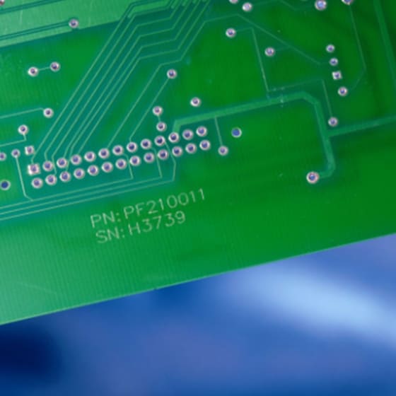 PCB 二维码激光打标